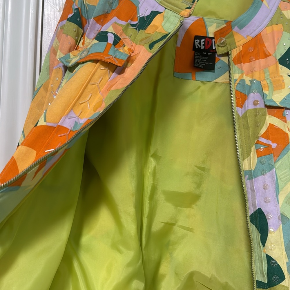 Redd Jeans Multi-color Jacket. - Picture 5 of 7